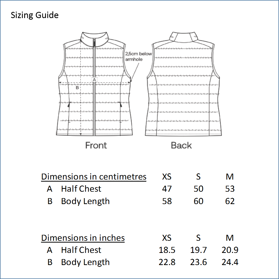 Bodywarmer- sleeveless - Lavender