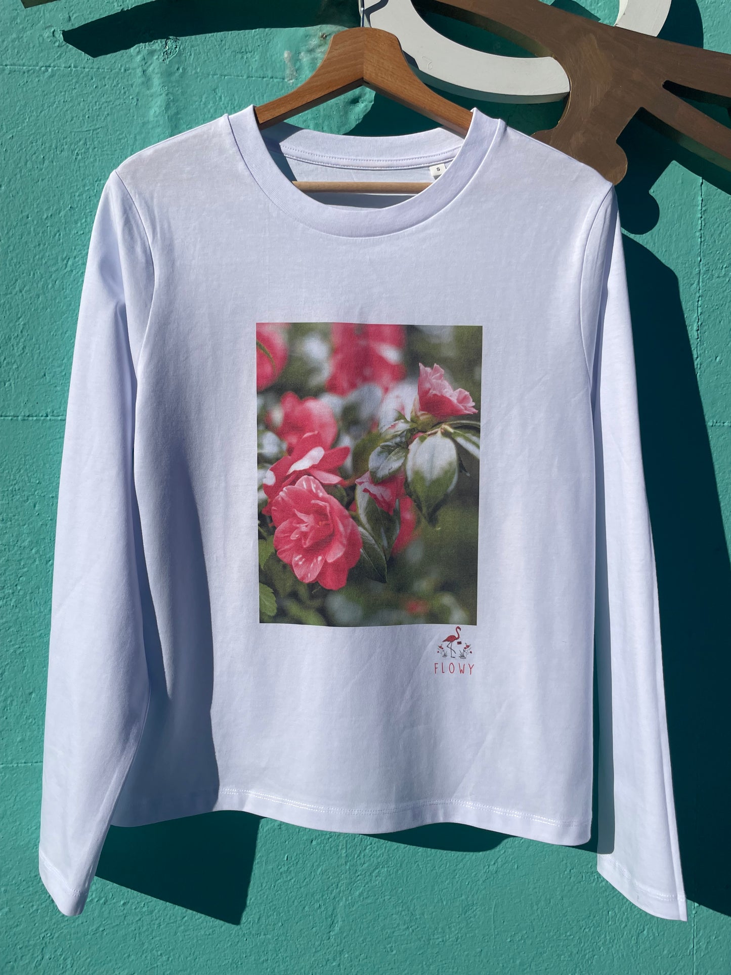 Camellia - long sleeved T-shirt - White