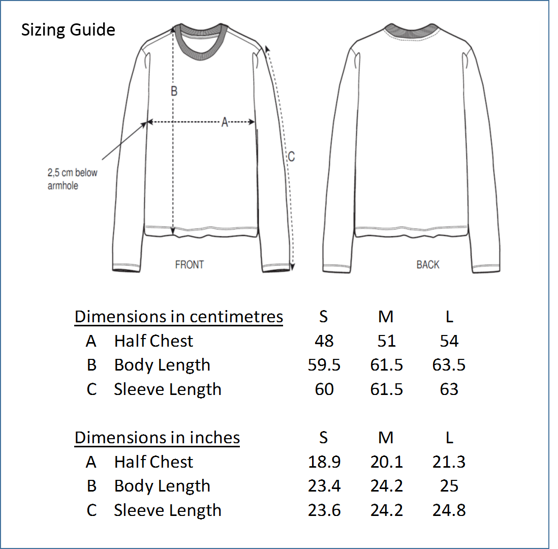 Sunflowers - long sleeved T-shirt - Fraiche Peche