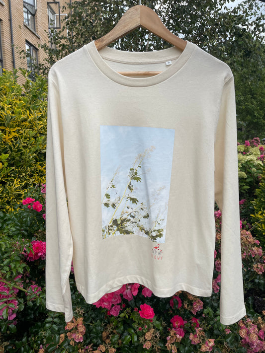 NEW Summer Breeze - long sleeved T-shirt - Natural Raw
