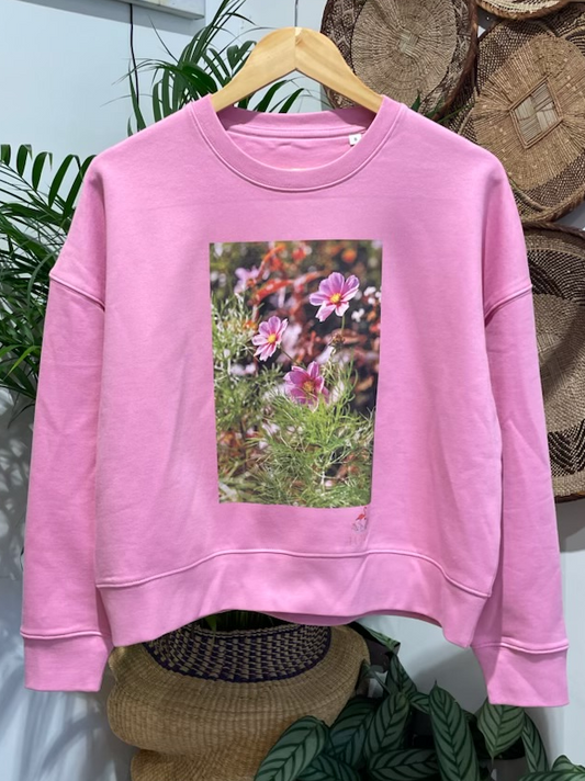 2025-12 New1 - Sweatshirt - Bubble Pink - (Alma-style)