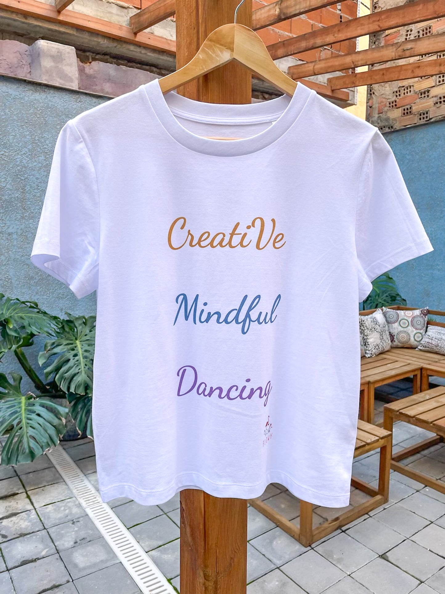 Flowy's Words - "Creative Mindful Dancing": White